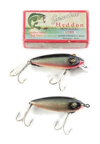 PAIR OF HEDDON RIVER RUNTS IN DACE SCALE