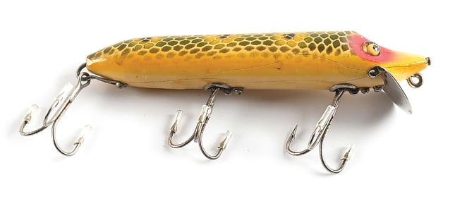 RED EYE FROG SCALE HEDDON VAMP