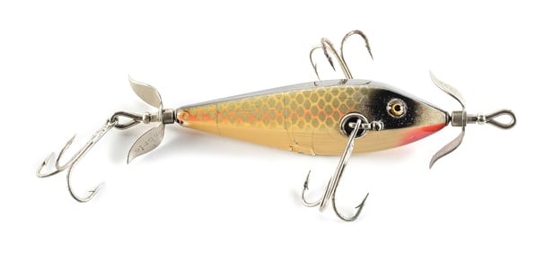 HEDDON SHINER SCALE OUGHT MINNOW FOR ABBEY & IMBRIE