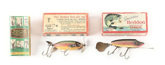 BOXED HEDDON SOS & FLAPTAIL IN DACE SCALE