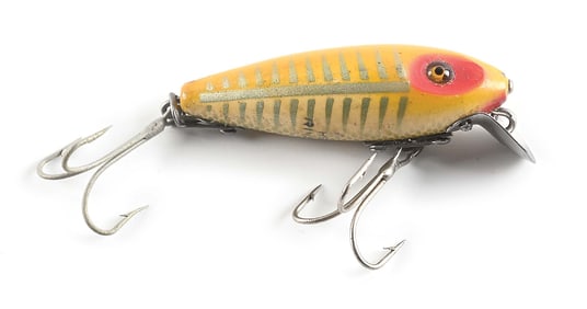 VERY NICE YELLOW SHORE HEDDON 110 RIVER RUNT