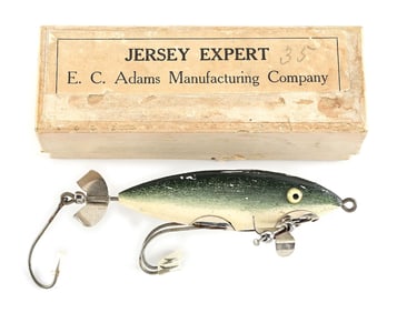 ULTRA RARE E. C. ADAMS JERSEY EXPERT IN BOX