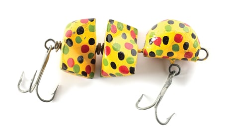 EARLY 1946 VERSION SCHAEFER’S TURBULENT SURFACE LURE