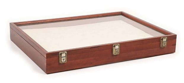 MEDIUM SIZE WOODEN DISPLAY CASE