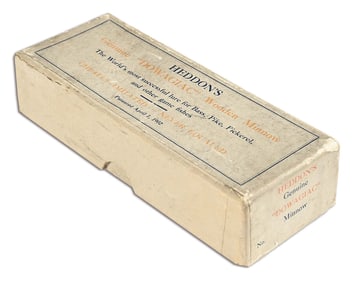 HEDDON 1911 BOX & PAPER COMBO