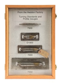 HEDDON FACTORY TURNING STANDARDS & PROFILE GAUGES