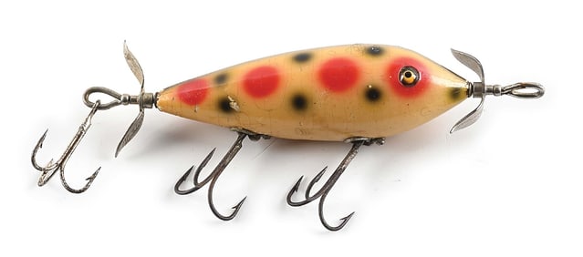 3-HOOK HEDDON 300 SURFACE MINNOW STRAWBERRY