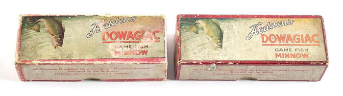 2 HEDDON DOWNLEAPING BOXES