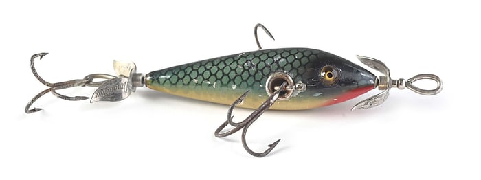 HEDDON 109X UNDERWATER MINNOW BLUE SCALE