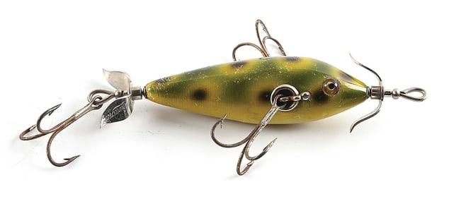 HEDDON 109B UNDERWATER MINNOW IN FROG