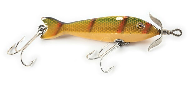 HEDDON FLORIDA SPECIAL IN PERCH SCALE
