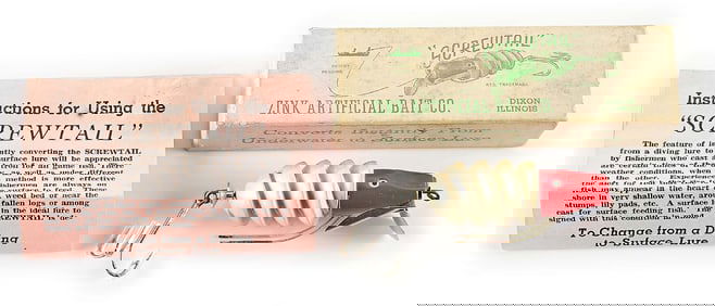 NEW IN BOX ZINK SCREWTAIL