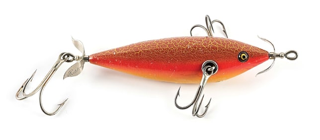 HEDDON SWAYBELLY MUSKY MINNOW IN FANCY SIENNA