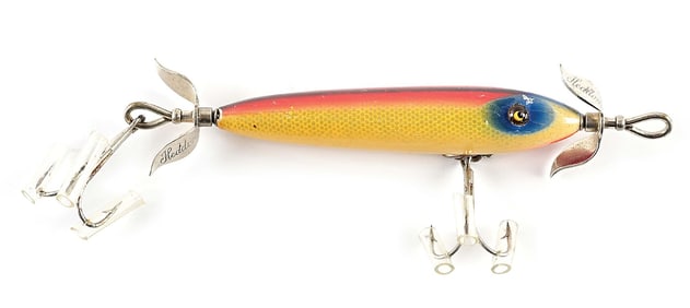 HEDDON 129Z RAINBOW SCALE BABY TORPEDO