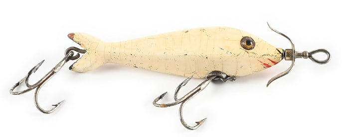HEDDON FLORIDA SPECIAL IN PLAIN WHITE