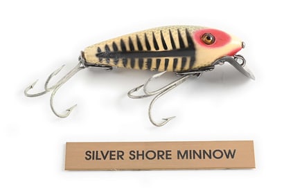 HEDDON 110 RIVER RUNT IN SILVER SHORE MINNOW
