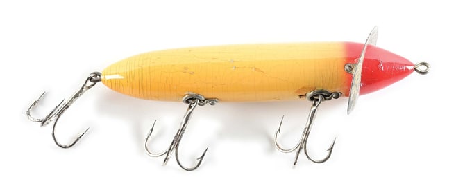 HEDDON NO 200 SURFACE DOWAGIAC RED & WHITE