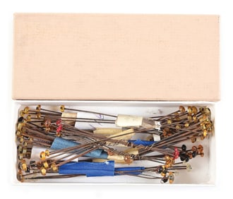 ABOUT 60 PAIRS OF VINTAGE GLASS EYES