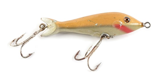 HEDDON NO 10B SALTWATER SPECIAL IN GOLD