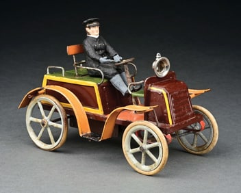 EARLY BING HAND-PAINTED AUTOMOBILE