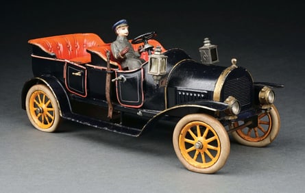 BING HAND-PAINTED 4-SEAT OPEN TOURING CAR