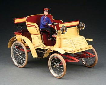 BING HAND-PAINTED LARGE SIZE OPEN TOURING CAR