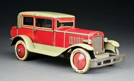 GERMAN DISTLER TIN LITHO WIND-UP LIMO