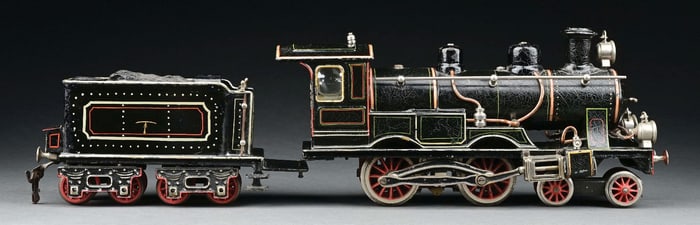 MARKLIN HIGH-VOLTAGE ELECTRIC FE LOCOMOTIVE & TENDER