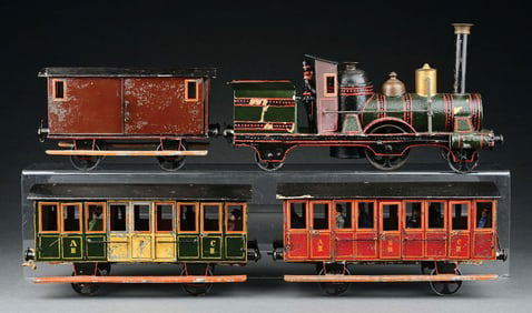 ROCK & GRANER FLOOR TOY TRAIN SET