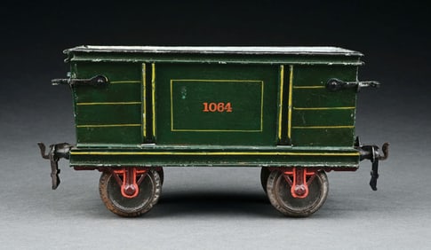 MARKLIN II GA. HAND-PAINTED 4-WHEEL BEET TRANSPORT CAR