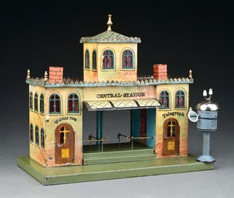 MARKLIN CENTRAL STATION WITH ENGLISH INSCRIPTION
