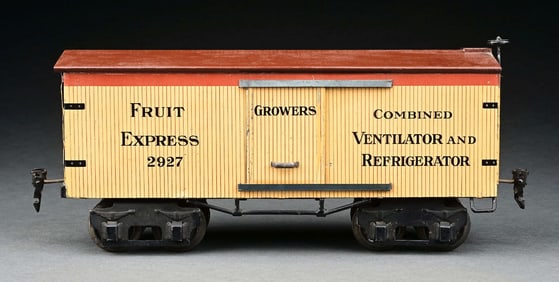 MARKLIN I GA. FRUIT EXPRESS LITHOGRAPHED REFRIGERATOR CAR