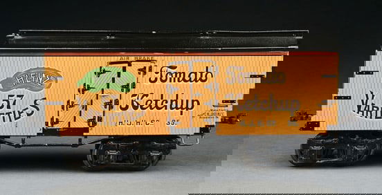 MARKLIN I GA. LITHOGRAPHED HEINZ TOMATO KETCHUP CAR