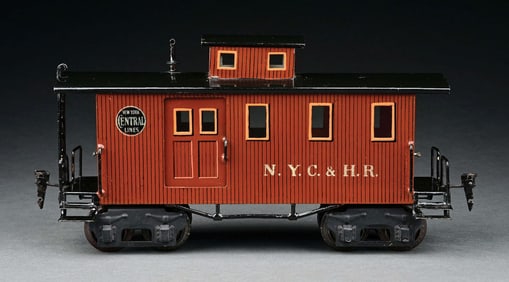 MARKLIN I GA. PAINTED CABOOSE