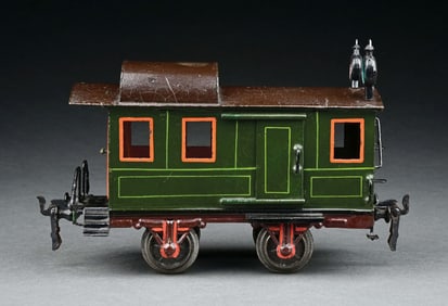 MARKLIN HAND-PAINTED GUARDSMAN'S CAR