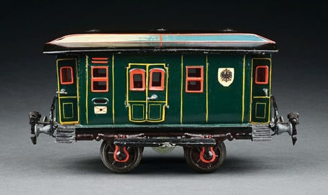 MARKLIN 4-WHEEL POSTAL CAR