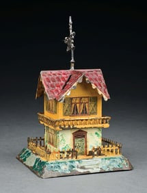 BING HAND-PAINTED TIN MONEY BOX