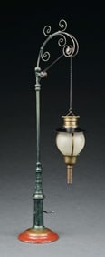 MARKLIN HAND-PAINTED OIL LAMP