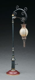 MARKLIN HAND-PAINTED OIL LAMP