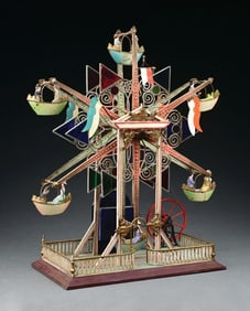 RARE MARKLIN CAT. REF. 1123 HAND-PAINTED FERRIS WHEEL