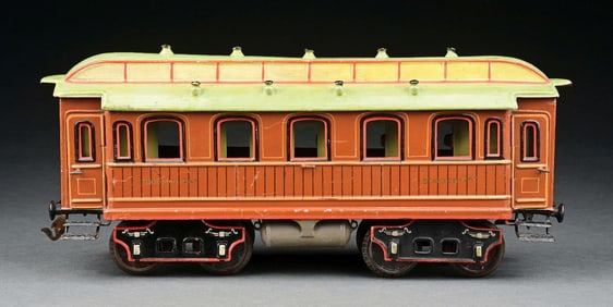 MARKLIN II GA. HAND-PAINTED SLEEPING CAR