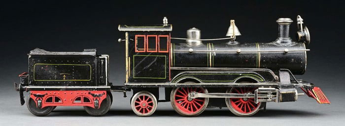 MARKLIN II GA. 0-4-2 LOCOMOTIVE & TENDER
