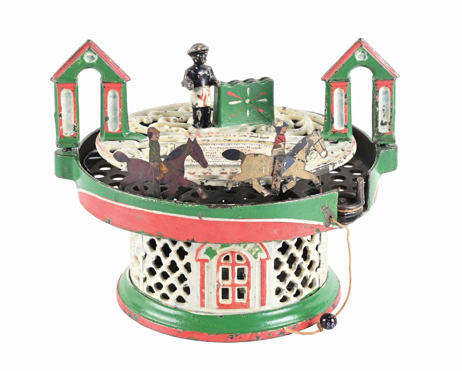 HORSE RACE MECHANCIAL BANK (1 of 5)