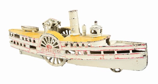 CAST IRON WILKINS PADDLE WHEEL BOAT