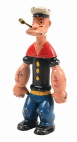 CAST IRON HUBLEY POPEYE DOORSTOP