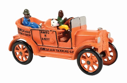 CONTEMPORARY DENT HARDWARE CAST IRON AMOS 'N' ANDY FRESH AIR TAXI