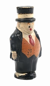 STANDING MAN FIGURAL CANDY CONTAINER
