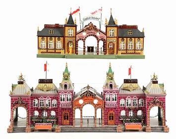 LOT OF 2: CONTEMPORARY GERMAN STATIONS