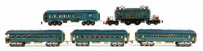 LOT OF 5: AMERICAN FLYER STANDARD GAUGE PRESIDENTIAL SPECIAL