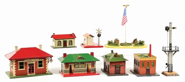 LOT OF 8: STATIONS & SIGNALS